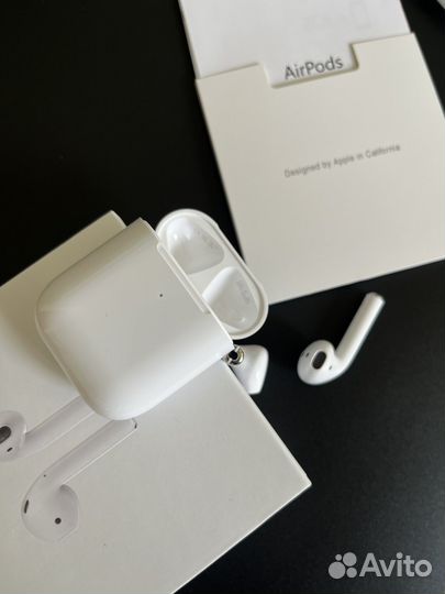 Беспроводные наушники Airpods 2