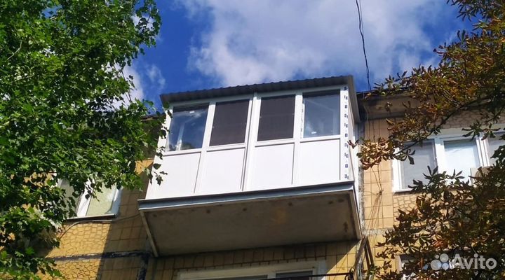Пластиковые балконы собственное производств