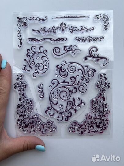 Штампы для скрапбукинга, декупажа