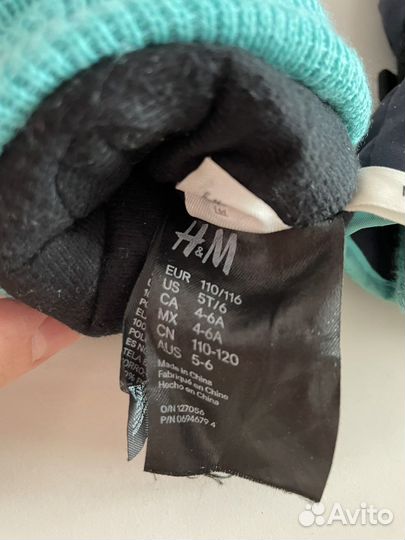 Варежки hm щенячий патруль 4 года