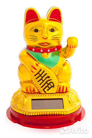 Манеки Неко - Статуэтка из Пластика 6х9 см, RU*119