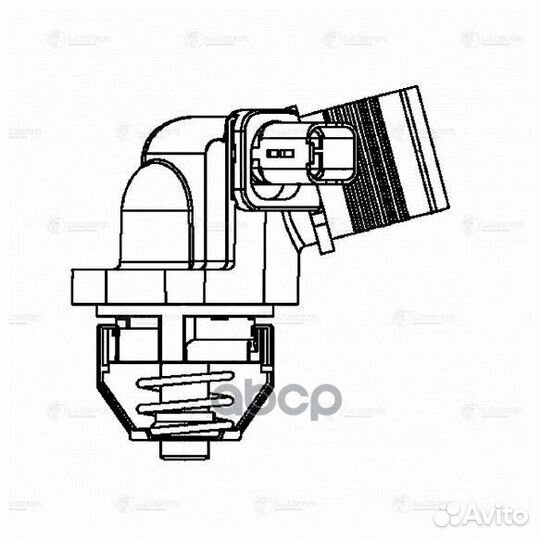 Термостат для а/м PSA 207 (06) /C3 (02) 1.4i