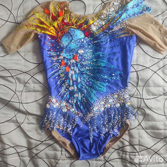 Купальник для художественной гимнастики,р128-134