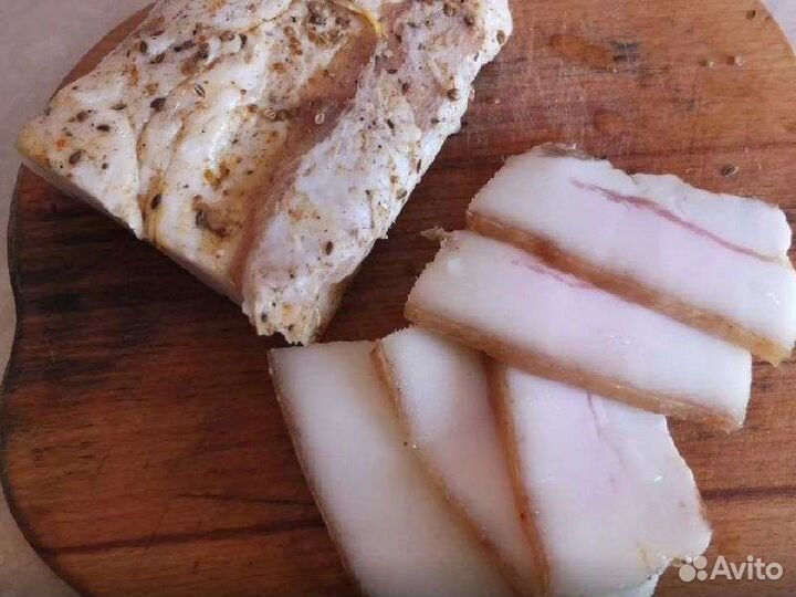 Домашнее солёное сало
