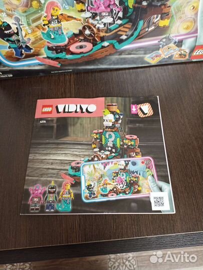 Конструктор Лего vidiyo 43114 Корабль Пирата Панка