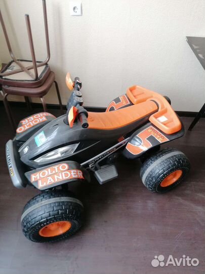 Детский квадроцикл на аккумуляторе бу