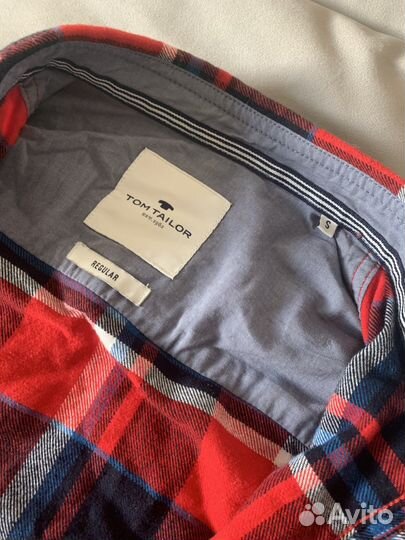 Фланелевая мужская рубашка Tom Tailor