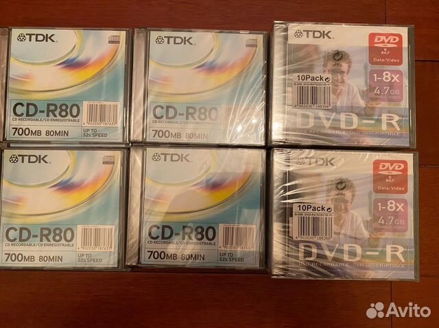 Болванка новая пустая. CD-R диск и DVD-R