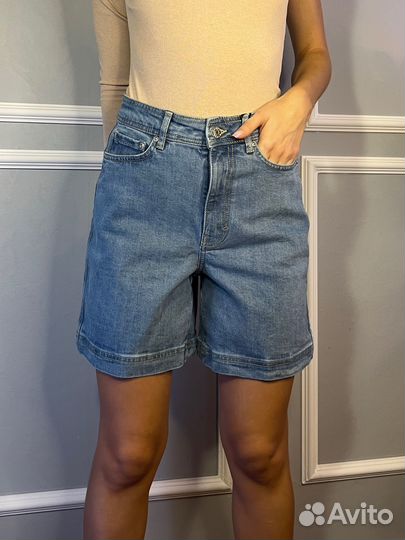 Женские джинсовые шорты 42 zarina новые