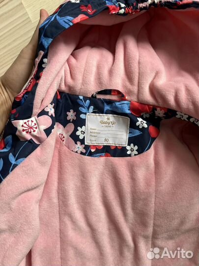 Куртки и комбинезон для девочки 80 86