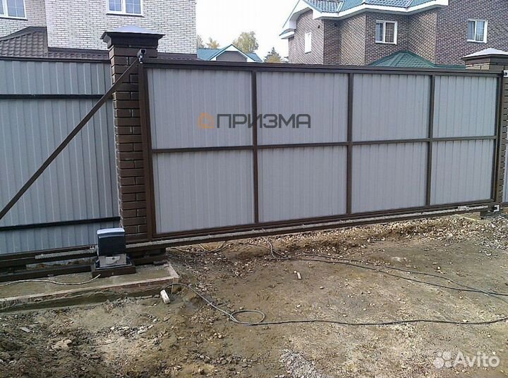 Откатные ворота с гарантией
