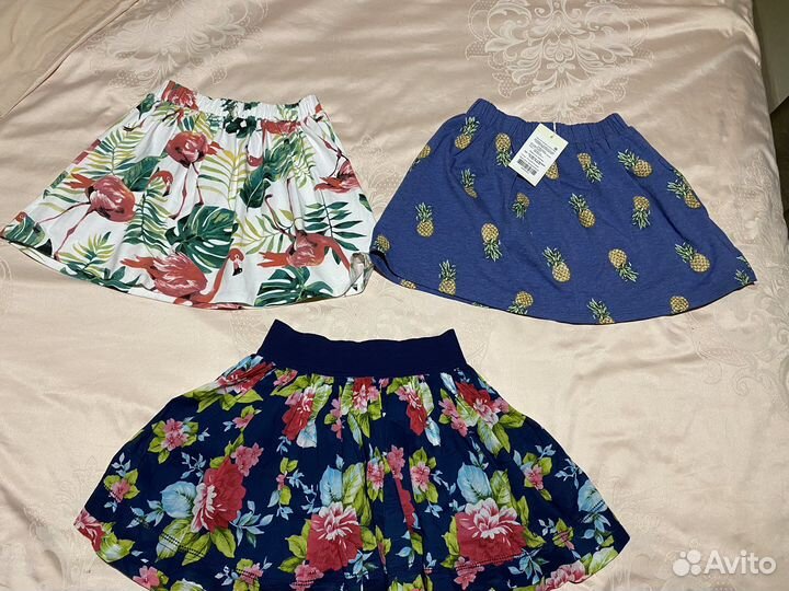 Пакет летней одежды для девочки 134 140