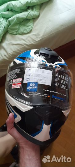 Н О В Ы Й Шлем интеграл Schuberth S2 Sport tech