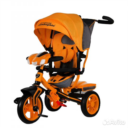 Велосипеды З-х колесные, с ручкой