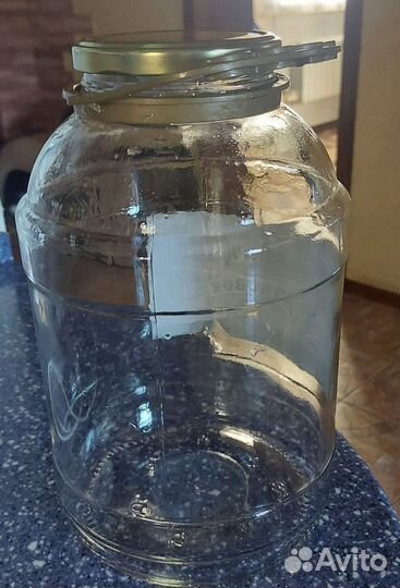 Банка 3 л с ручкой и крышкой