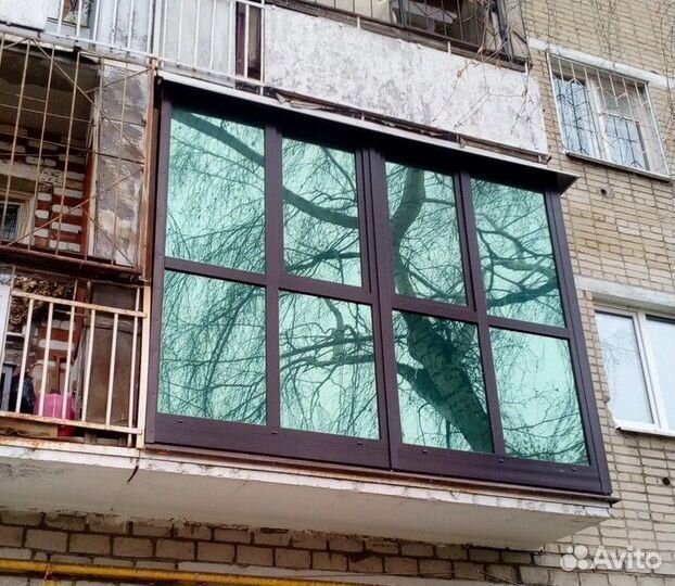 Остекление окна для лоджий и балконов