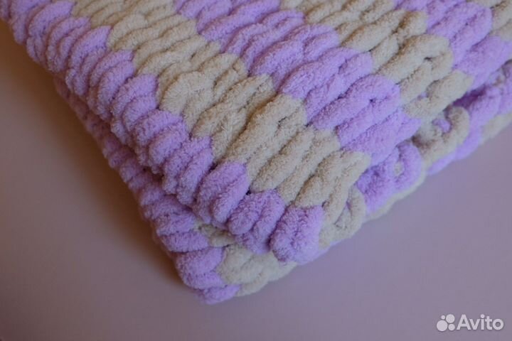 Плед детский плюшевый