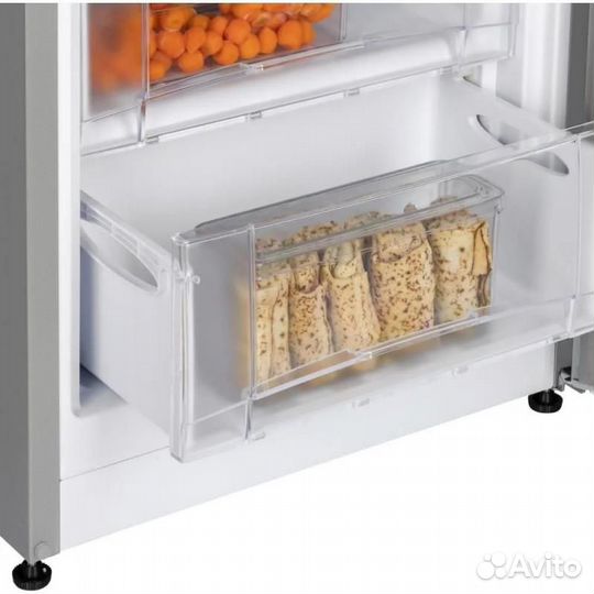 Морозилка nordfrost DF 263 SAP серебристый