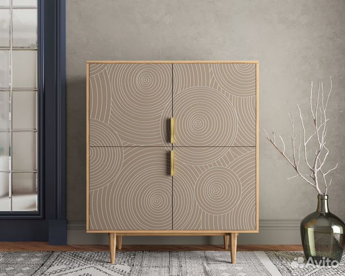 Комод Лайн с четыремя дверками