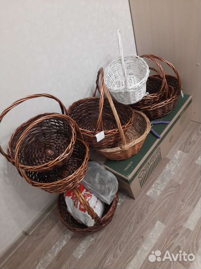 Корзины плетеные