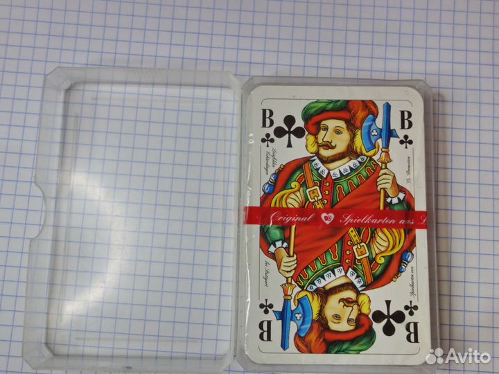 Карты игральные сувенирные Rehau