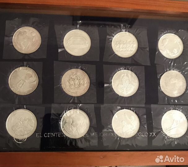 Монеты 100 лет Real Madrid