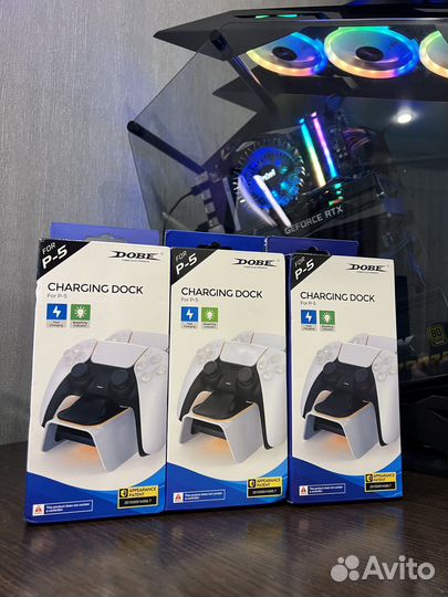 Зарядная станция для геймпадов PS5