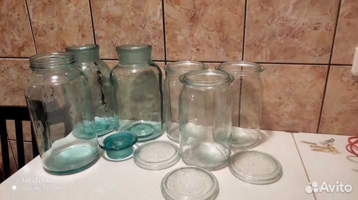 Бутылки 10ли 20л и нестандартные банки СССР