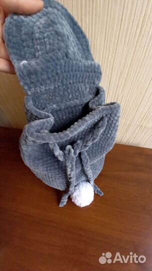 Рюкзак детский, плюшевый