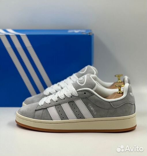 Классические Adidas Campus 00s в белом цвете