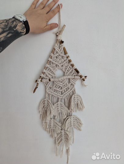 Панно из макраме разные размеры