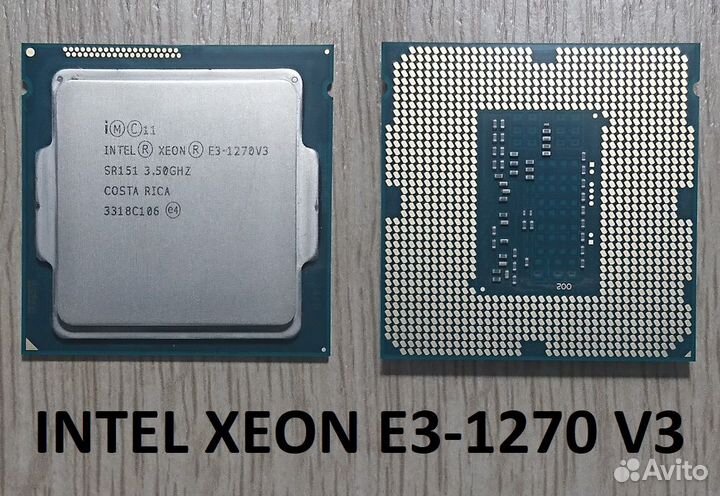 Процессоры Intel i5 i7 Xeon LGA 1150