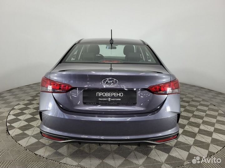 Hyundai Solaris 1.6 МТ, 2021, 27 854 км