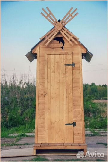 Уличный туалет прямоугольник эдд 915