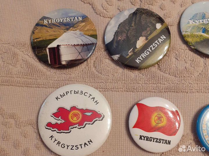 Значки магнитики