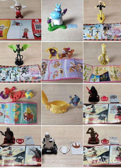 Киндер Сюрприз игрушечки