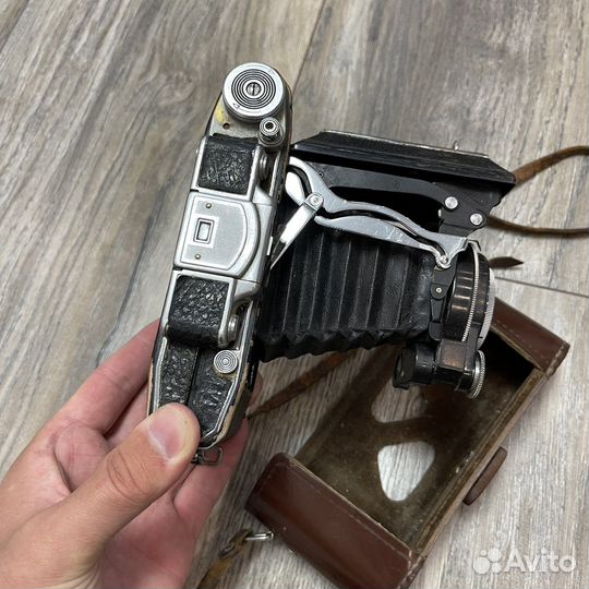 Плёночный фотоаппарат Москва-4 советский СССР