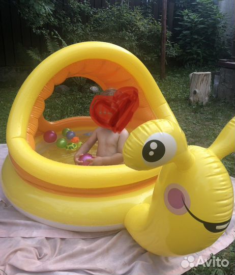 Детский надувной бассейн