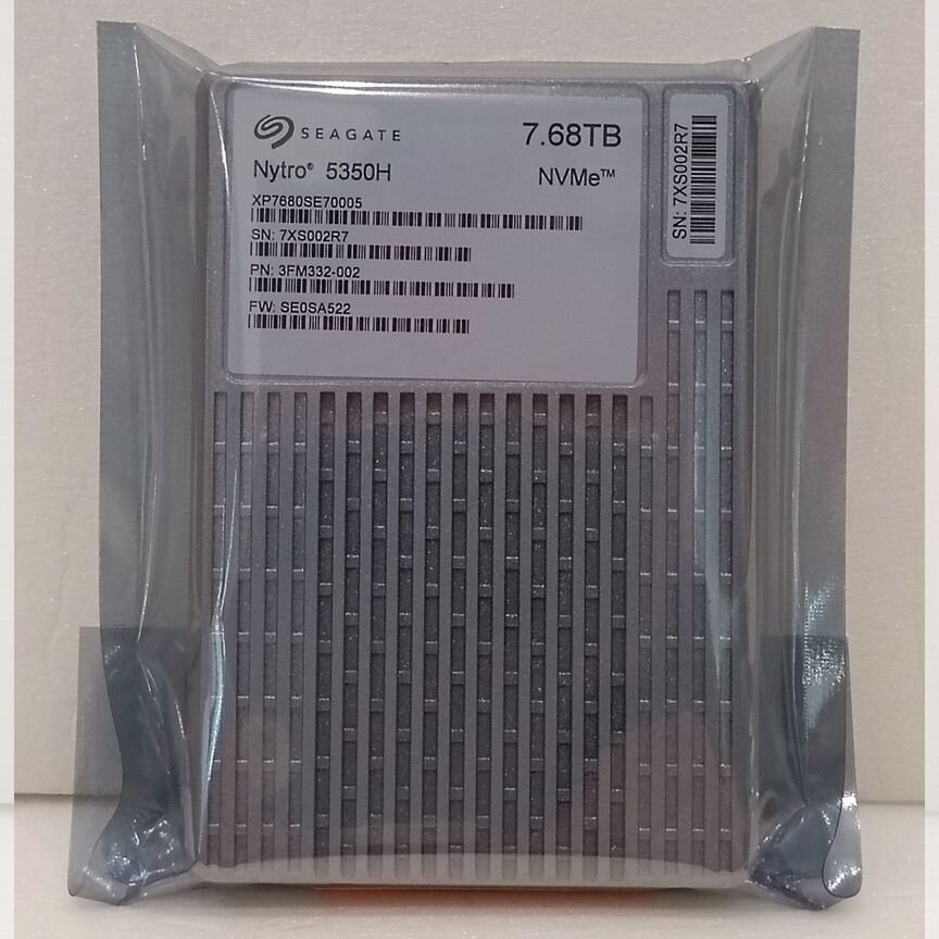 [XP7680SE70005] Ssd Seagate Nytro 5350h 7.68tb Xp7680se70005