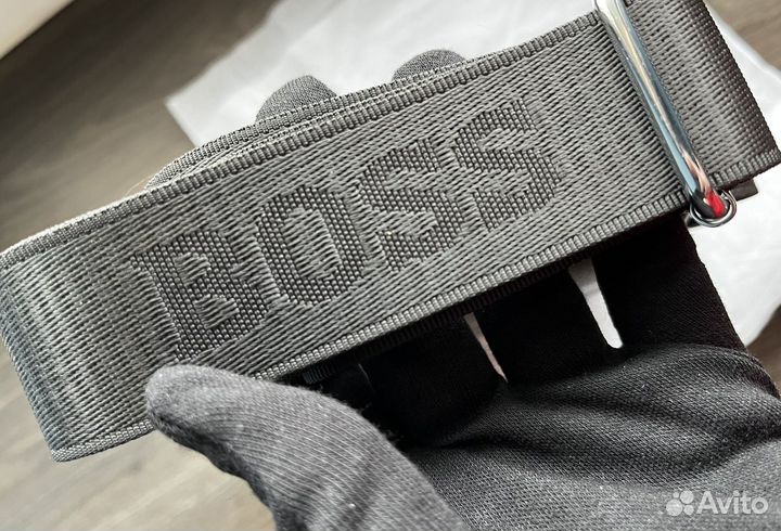 Hugo boss сумка мужская серез плечо