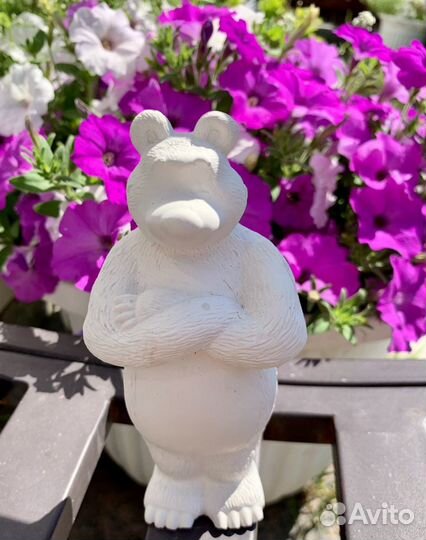 Медведь из гипса для раскрашивания
