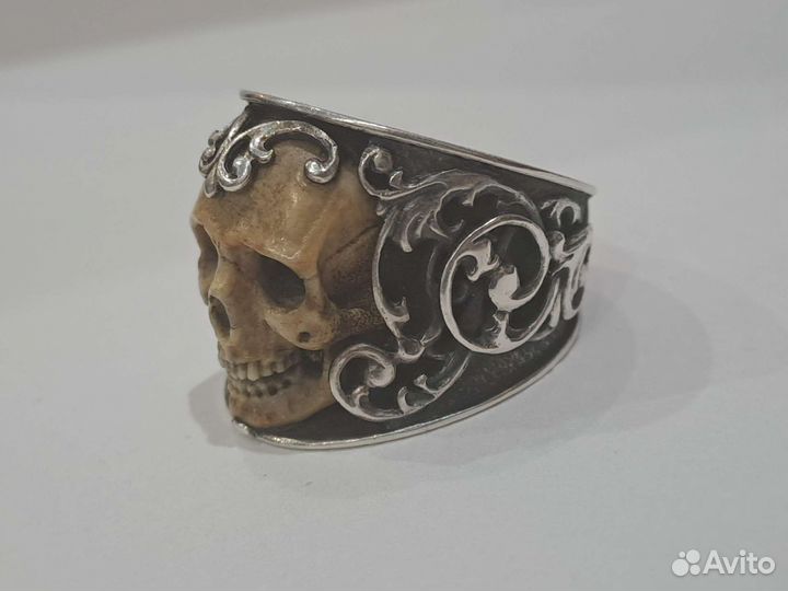 Мужской перстень серебро