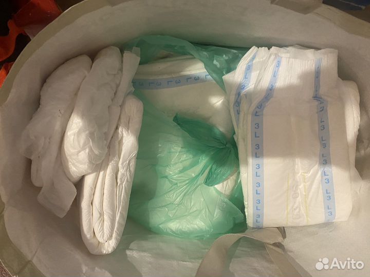 Памперсы и трусы для взрослых m и L