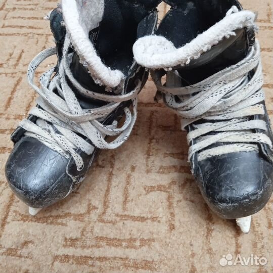 Хоккейные коньки детские bauer Supreme pro