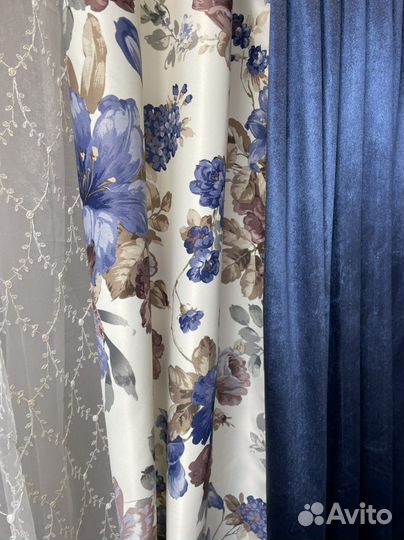 Шторы готовые новые