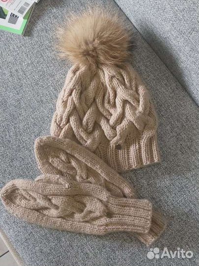 Шапочка и варежки