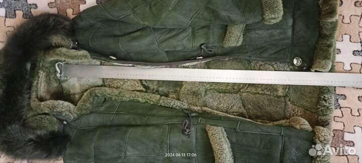 Дубленка женская зимняя