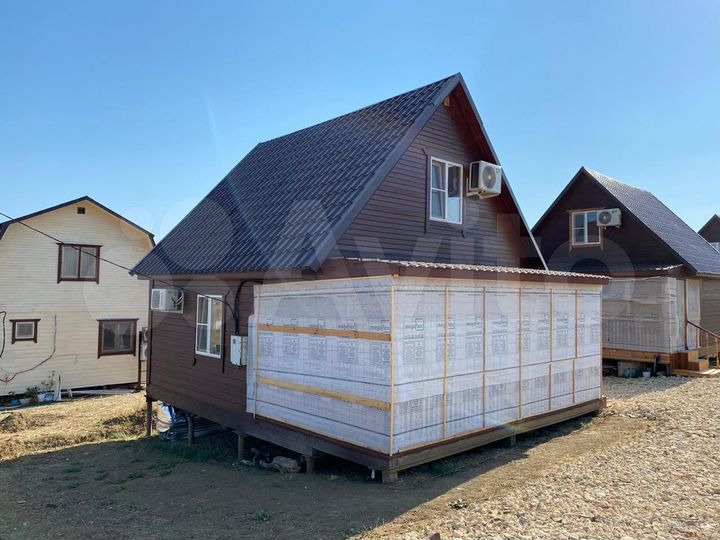 Коттедж 70 м² на участке 2 сот.