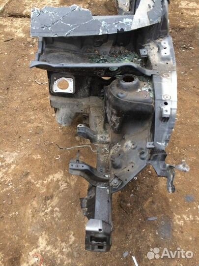 Лонжерон передний левый Kia Rio