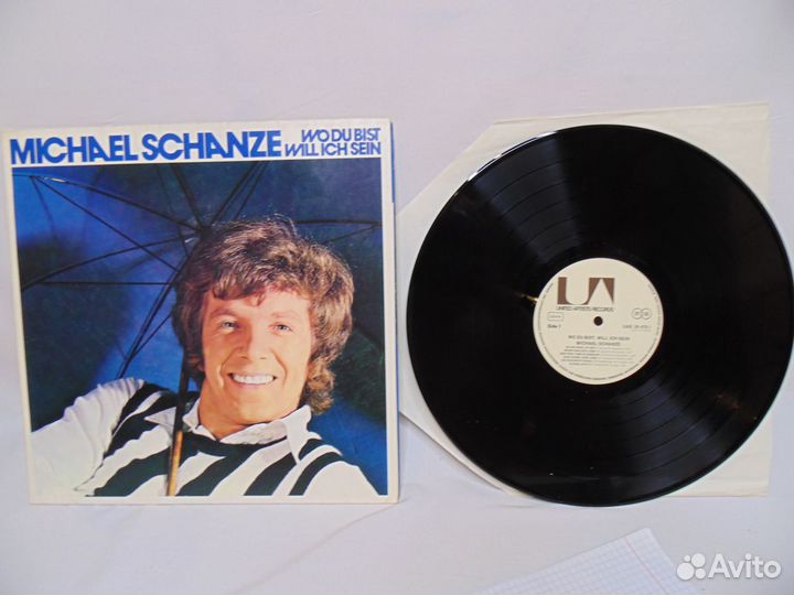 Пластинка из Англии.Michael Schanze. 50